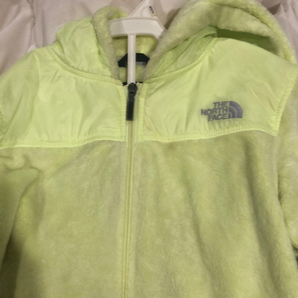 highlighter yellow North Face